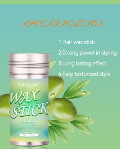 Cera Fijadora para Cabello <span class=keywords><strong>EUNOMIA</strong></span> Strong Power, Barra de Cera para Control de Bordes, Peinado y Acabado para Todo Tipo de Cabello - Product Image 3