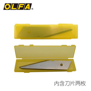 Cuchillo artesanal Olfa con hoja de 50 mm y punta de 45 grados para tallar madera y cortar papel - Product Image 3