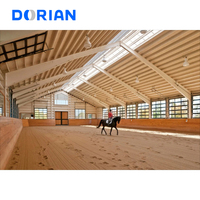 Kits de hangar d'abri de ferme de Barndominium d'écurie de cheval de structure en acier à vendre