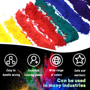 สีเหลืองเลมอน สีเหลืองกลาง สีผสมพลาสติก สีเข้มข้นหลายเฉด สีสำหรับหนัง สีสำหรับเซรามิก ผงสี - Product Image 6