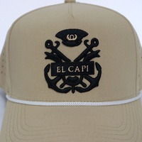 Gorras de 5 Paneles con Bordado Personalizado al por Mayor, de Alta Calidad, Impermeables, de Secado Rápido, de Poliéster, para Deportes, Golf y Béisbol
