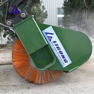 Balayeuse rotative hydraulique pour le nettoyage des routes avec godet pour mini-chargeuse - Product Image 3