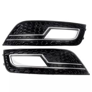 Encadrements de feux antibrouillard avant Audi A4 2013-2015 en plastique ABS, garniture de calandre inférieure - Product Image 1