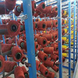 Hilo de césped artificial del fabricante para paisajismo de jardines y fútbol materias primas para césped sintético - Product Image 6