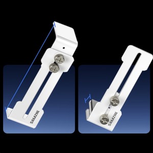 Support de <span class=keywords><strong>carte</strong></span> <span class=keywords><strong>graphique</strong></span> réglable blanc SAMZHE, support de positionnement du ventilateur, support de <span class=keywords><strong>carte</strong></span> <span class=keywords><strong>graphique</strong></span> de bureau, boîtier ITX pour la série 50/40, hauteur 6-96 mm - Product Image 5