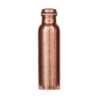 Bouteille d'eau artisanale en cuivre à motif floral, faite à la main, traditionnelle, ayurvédique, détoxifiante, écologique, grande capacité, saine