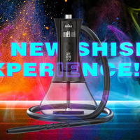 Nouveautés personnalisées – 4 couleurs disponibles – Pods de chicha électronique en gros avec lumière LED