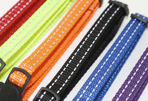 Collier Réglable Réfléchissant en Nylon Coloré pour Chien et Chat – Nouveau Collier Classique avec Clochette pour Animaux de Compagnie (Chat et Chien) – Vente en Gros - Product Image 4