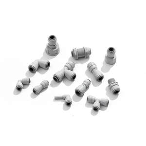 1/4 Polegada POM Tee Conector Rápido Push-in Tubo Amostra Grátis Cavalo Acessórios para RO Purificador de Água Sistema - Product Image 1