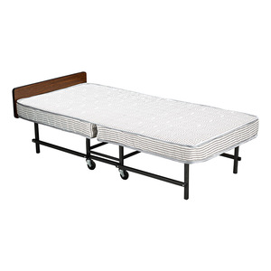 Bán buôn giá rẻ bọt sang trọng của khách gấp giường đơn đôi 1 mảnh gấp giường đơn gấp đi lên giường - Product Image 1