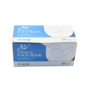 توصيل سريع من النوع CE ir ASTM المستوى 1/ifacemask للاستعمال مرة واحدة 3 طبقات جراحة غير منسوجة - Product Image 4