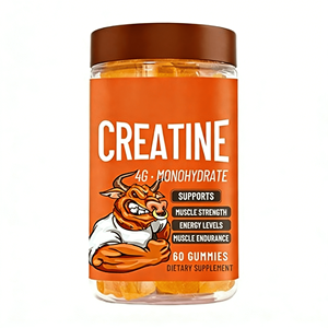 Bonbons gélifiés de créatine monohydrate et de vitamines à marque privée OEM/ODM pour la préparation avant l'entraînement pour femmes et hommes - Product Image 1