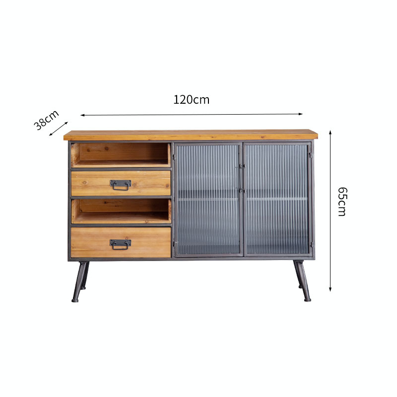 Home Furniture Kitchen Cabinet Designs Solid Wood Sideboard Modern Kitchen Cabinets