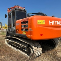 Excavator Bekas HITACHI ZX200 20 Ton Kondisi 99% Baru, Asli Jepang, Mesin Isuzu, Second Hand