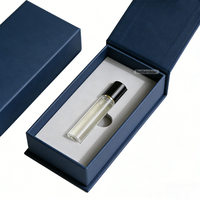 Boîte cadeau en papier pour parfum avec estampage à chaud en flexographie, boîte rigide magnétique personnalisée avec logo design