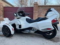 Trike Can-Am Spyder Limited de tourisme haut de gamme d'occasion, moteur Rotax 1000-1500cc, sièges chauffants et CarPlay, 3 roues