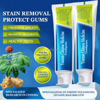 Vente en gros 100g Gleisere Yunnam Chrysanthème Dentifrice blanchissant Rafraîchir l'haleine Nettoyage en profondeur de la bouche Soins bucco-dentaires Dentifrice