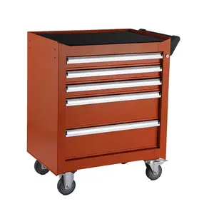 Dingda 5 tiroirs SPCC chariot à outils de haute qualité atelier armoire en acier outil armoire de rangement