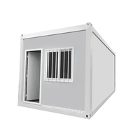 Kit de conteneur détachable contemporain prêt à l'emploi pour maisons de villas modulaires avec isolation thermique Panneau sandwich en acier écologique