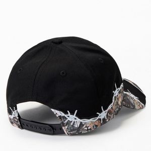 หมวกเบสบอลผ้าฝ้ายทวิล 6 แผง แบบกำหนดเองได้ ลายพรางป่า Real Tree ปีกหมวกสองสี แบบ Snap Back นุ่ม สวมใส่ได้ในโอกาสทางการ พร้อมโลโก้ - Product Image 2