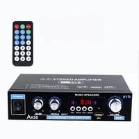 Ak35 BT U Amplificateur de puissance à disque Amplificateur de puissance à un canal Marque originale Mono Block Amplificateur de voiture