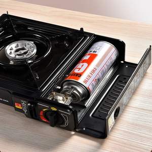 Réchaud à <span class=keywords><strong>gaz</strong></span> portable miniature de haute qualité pour le camping en plein air, au <span class=keywords><strong>propane</strong></span> et au butane, pour 3 à 4 personnes - Product Image 1