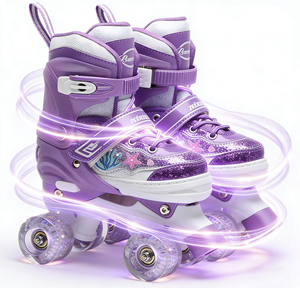 Nouveauté mars 2025, patins à roulettes professionnels à quatre roues, durables, bon marché, de haute <span class=keywords><strong>qualité</strong></span>, glisse libre, pour enfants, en cuir Banwei - Product Image 6