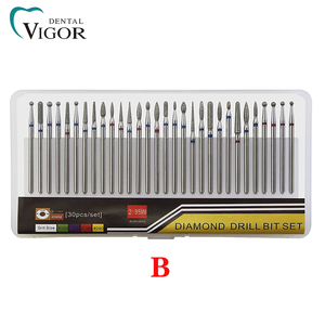 Ensemble de 30 outils de polissage électrique pour manucure, ensemble de 30 forets diamantés dentaires - Product Image 5