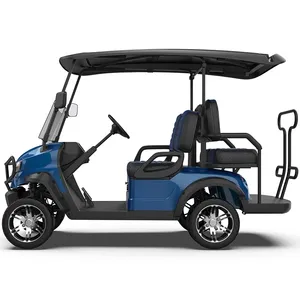 Chariot de golf électrique Offre Spéciale pour 4 personnes véhicule tout-terrain chariot de golf électrique à 4 roues pour la protection de l'environnement