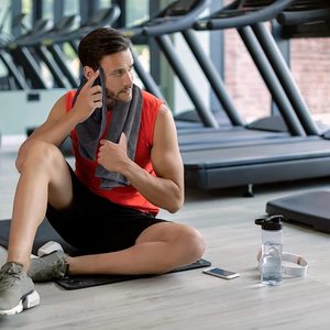 Ultra-morbido Logo 'ghiaccio' asciugamano per il sudore sportivo in microfibra per uomini e donne Super assorbente per esercizi di Fitness asciugamano da palestra tessuto per adulti - Product Image 6