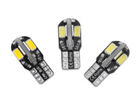 W5W T10 LED-Glühbirnen Canbus 5730 8SMD 12V 6000K 194 168 Neu 5W Auto-Innenbeleuchtung Karten-/Dach-/Park-/Auto-Signalleuchten