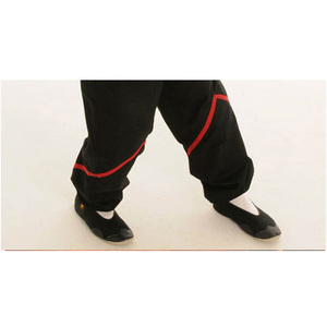 Pantalon de <span class=keywords><strong>wingchun</strong></span> kungfu en tissu sergé, polyester et coton, personnalisé, OEM - Product Image 5