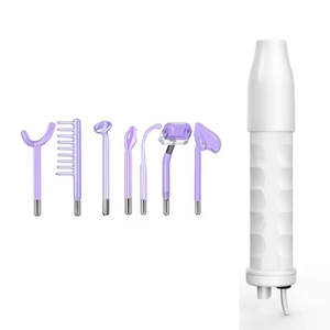 Darsonval 2025, el Más Reciente, Portátil, de Alta Frecuencia, con Rayos Rojos/Violeta, para Eliminar el Acné, Dispositivo Galvánico Facial Profesional para el Cuidado de la Piel - Product Image 4