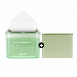แผ่นมาส์กหน้า Mediheal Tea Tree Trouble Pad ผลิตภัณฑ์หลัก แพ็ค 2 ห่อ ชุดละ 100 แผ่น จำนวน 2 ห่อ สำหรับดูแลผิว ราคาพิเศษ - Product Image 1