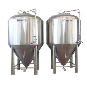 Beer Brew Fermenter 300L Conical Beer fermenter tank with jacket for sale