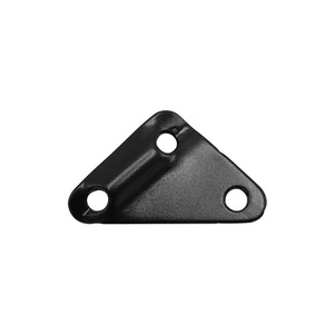 Boucle triangulaire en alliage d'aluminium pour paracorde, rouge et noir, 43 mm x 32 mm, pour utilisation en extérieur avec tentes, bâches et cordes anti-vent - Product Image 4