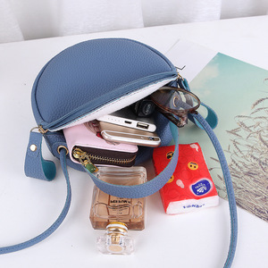 <span class=keywords><strong>Bolso</strong></span> de Maquillaje de Mano y Bandolera con Cierre de Cremallera <span class=keywords><strong>Pequeño</strong></span> para Mujer, Estilo Urbano y Sencillo - Product Image 4