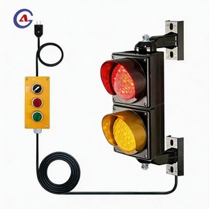 ไฟจราจร LED 100 มม. DC24V สำหรับระบบควบคุมการเข้าออกลานจอดรถ - Product Image 3