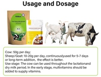 Offre Spéciale : Additif Alimentaire pour Améliorer la Lactation et Augmenter la Production de Lait de 25 % chez les Bovins, Ovins et Caprins