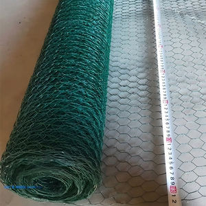 <span class=keywords><strong>Grillage</strong></span> hexagonal en fil de fer à faible teneur en carbone avec revêtement vert, pour poulailler rural et usage domestique - Product Image 6