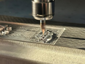 Máquina de grabado CNC de husillo de alta potencia para hacer sellos de hielo y sellos de <span class=keywords><strong>hambur</strong></span> en latón y cobre aplicados en la industria alimentaria - Product Image 2