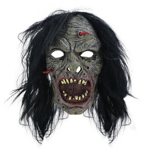 Su misura Halloween raccapricciante spaventoso biochimico <span class=keywords><strong>alieno</strong></span> Zombie <span class=keywords><strong>maschera</strong></span> terrore fantasma <span class=keywords><strong>maschera</strong></span> diavolo Nausea verme insanguinato <span class=keywords><strong>maschera</strong></span> in lattice realistico - Product Image 2