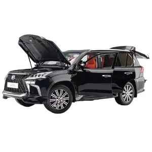 NEU! LCD LX570 1 :18 SUV-Rennwagens imulation Alloy Car Model Collection Renn simulation Alloy Finished Automobile Model