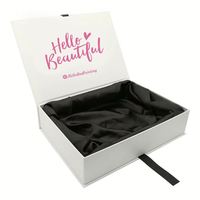 Boîtes d'emballage en carton personnalisées de luxe éco-créatives pour parfum, chaussures pour cheveux, perruque, soins de la peau, brillant à lèvres, vêtements, papier magnétique UV