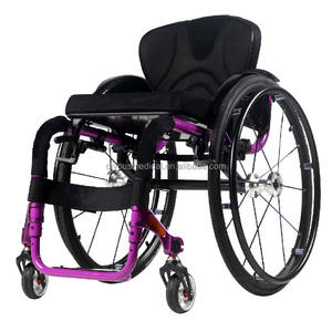 <span class=keywords><strong>Fauteuil</strong></span> <span class=keywords><strong>roulant</strong></span> de sport en alliage de magnésium, pliable, personnalisé, amovible rapidement, pour personne handicapés, 2020 - Product Image 1