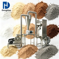 Machine industrielle de transformation du manioc, pulvérisateur en acier inoxydable pour la fabrication de poudre de chips de manioc