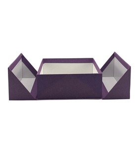 Double opening skincare wig cosmetics <b>magnetic</b> <b>gift</b> cardboard <b>box</b>, customizable according to needs - Product Image 2