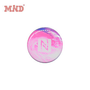 ป้าย213 NFC 25มม. สื่อสังคมออนไลน์ NFC สติกเกอร์ NFC กันน้ำพิมพ์โลโก้กำหนดเอง - Product Image 3