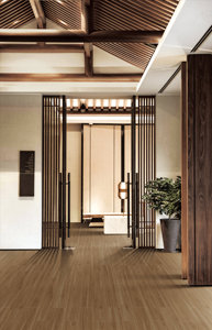 200x1000mm Matte Men Gốm Gỗ gạch giá rẻ rắn bằng gỗ sứ mộc mạc thiết kế gạch Non-Slip gạch lát sàn - Product Image 6