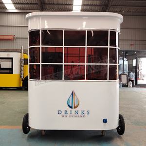 2025 Nouveau modèle de chariot de nourriture intelligent mobile avec équipement de cuisine intégré et étagères de rangement, vendu directement par le fabricant. - Product Image 6